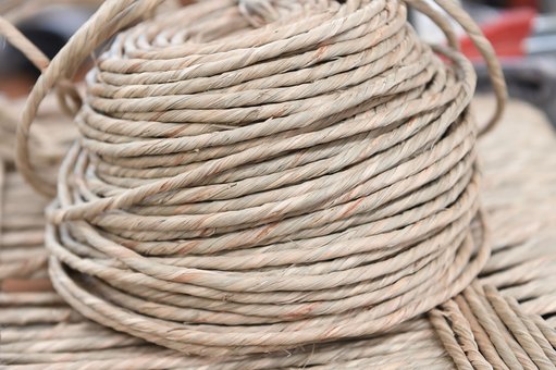 Seegras oder binsenähnlicher Papierschnur stuhlflechterei-bethel-binsen